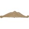 Ekena Millwork 5 5/8"W x 1 3/8"H x 1/2"P Wings Center Onlay ONL05X01X01WI - alternate 3